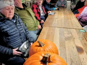 Besuch Erdbeerhof, Kürbisse kaufen, schnitzen, kochen und essen